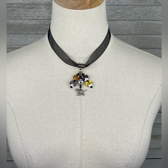 Necklace & Earrings Set Handmade Cat Themed-OS - Picture 4 of 4